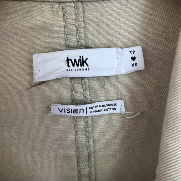 Simons Utilitary jacket - Pale grey - size XS (generous fit) - Picture 2 of 4